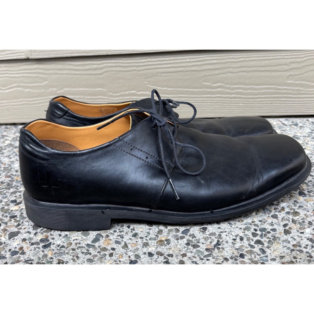 Dr Martens Men's Black Leather Square Toe Oxford‎ Dress Shoes 1C61 Size 11